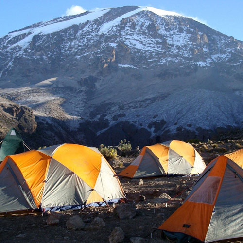 Four Season Expedition Tents Tents On Mount Kilimanjaro