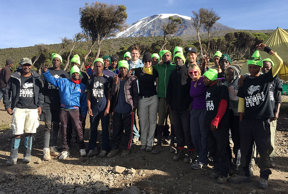 Kilimanjaro Expedition With Barking Zebra Crew Machame Route On Mt Kilimanajro